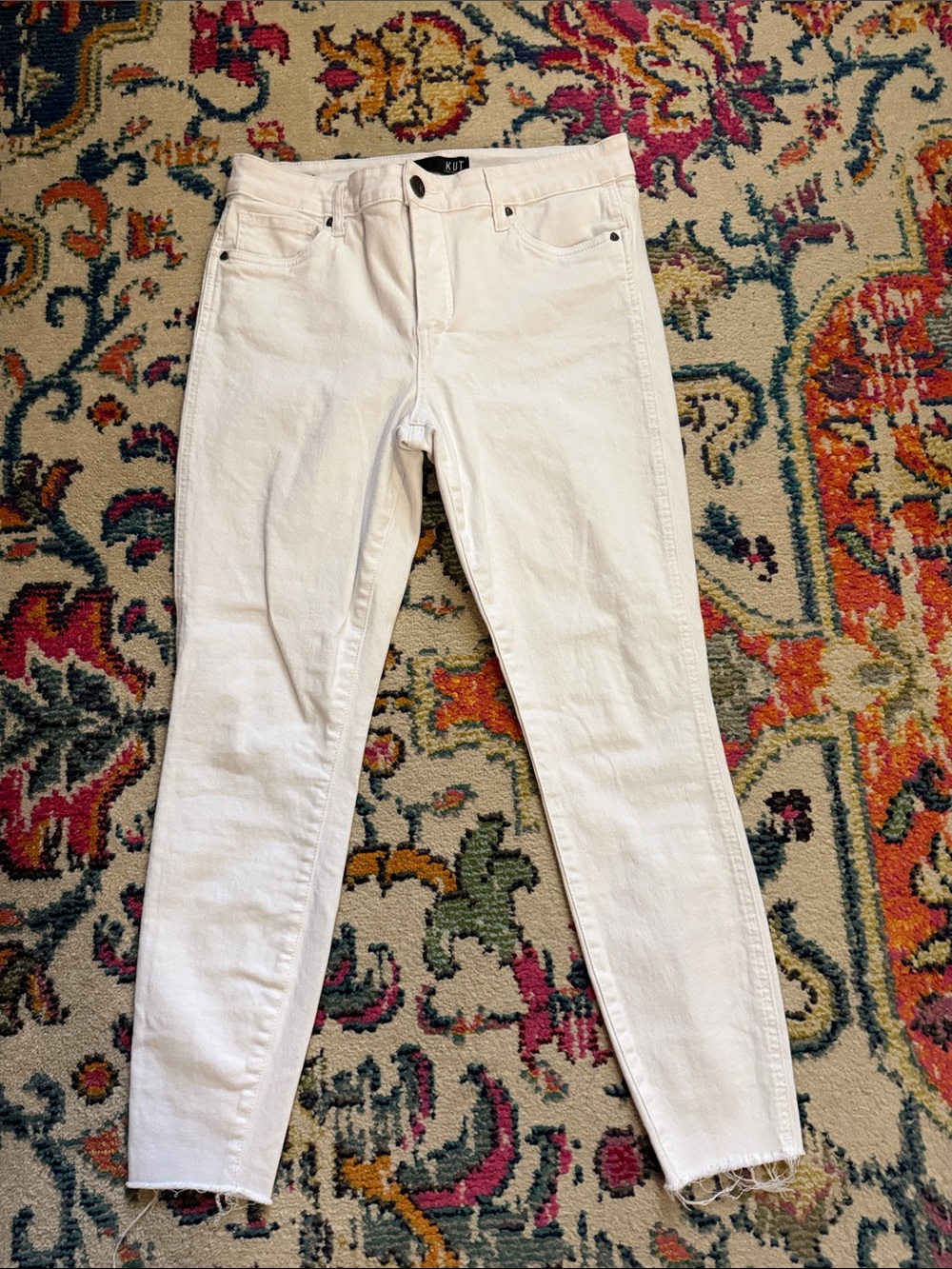 Kut from the Kloth White Skinny Jeans